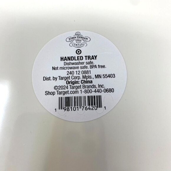 John Derian for Target Pears Melamine Rectangle Serving Tray Fall Holiday Party - Picture 6 of 6